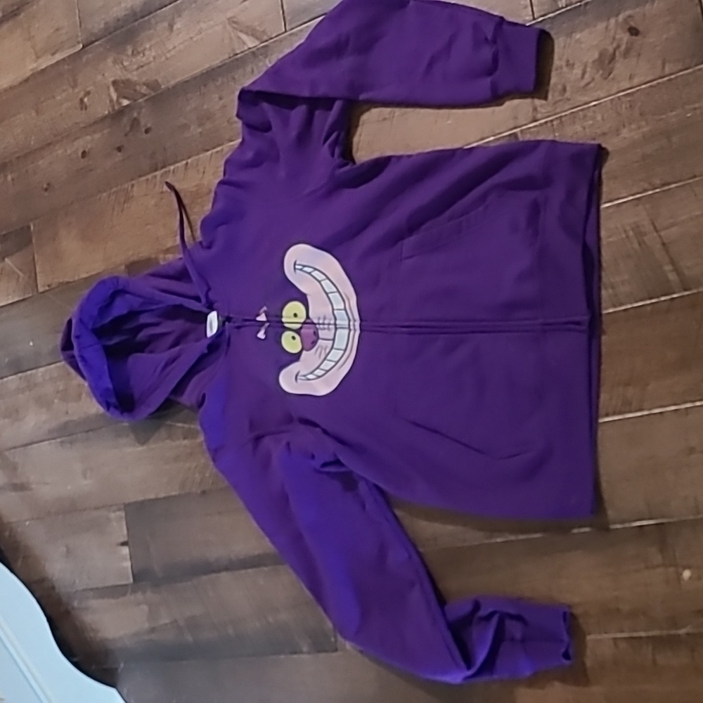 Dark purple hoodie